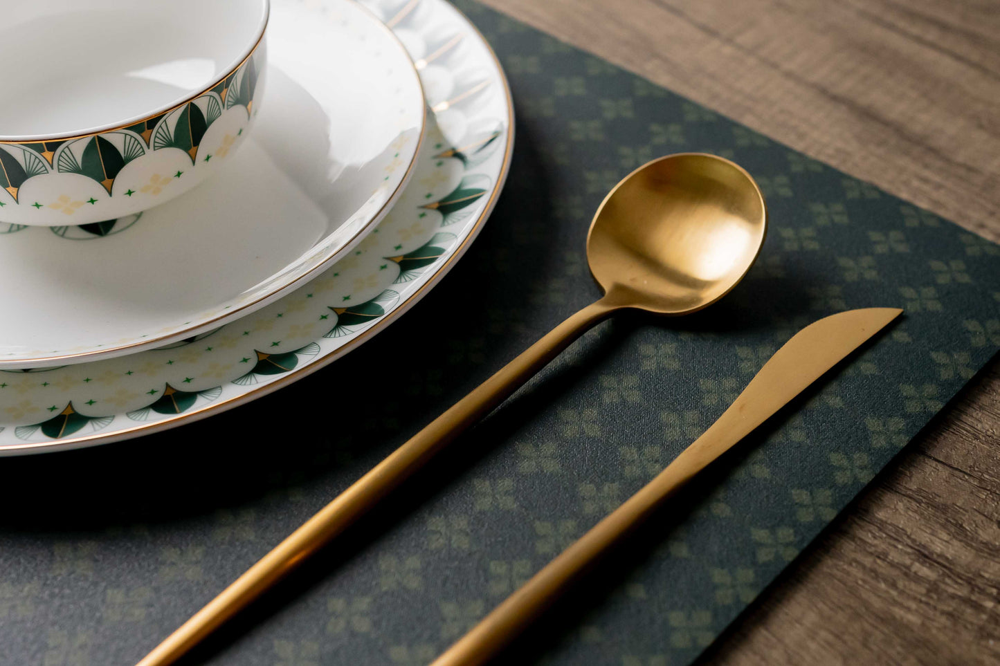 Royal Green Tableware Gift Set
