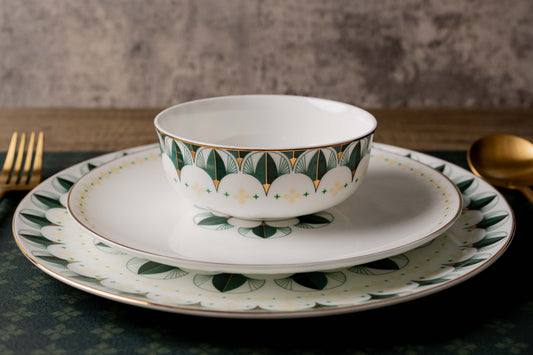 Royal Green Tableware Gift Set